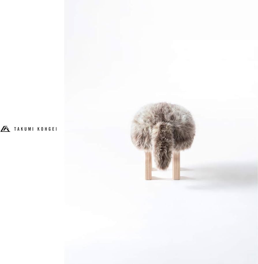 Amazon.co.jp: 匠工芸 アニマルスツール ANIMAL STOOL チェア コヨーテ
